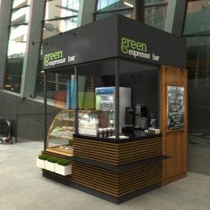 Custom Coffee Kiosks